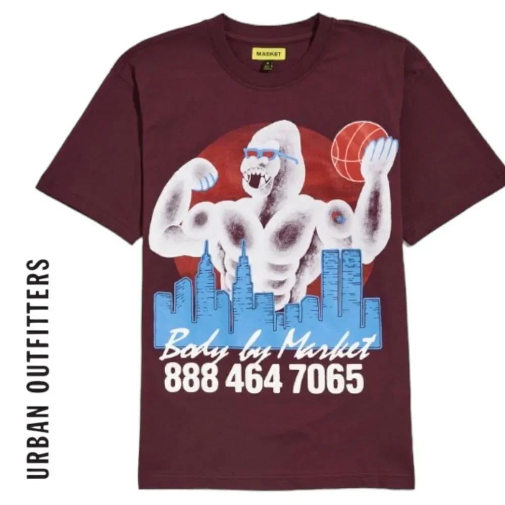 Market UO Urban Outfitters Exclusive Body By Market Tee Shirt T-Shirt NEW